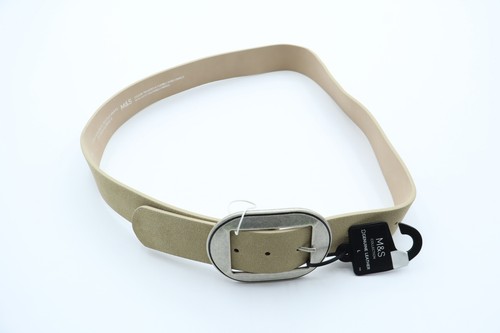 Women belt size l beige - women's,