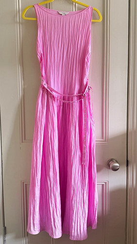 Marks spencer pink pleated - marks,