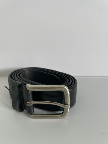 Black leather belt size - leather,