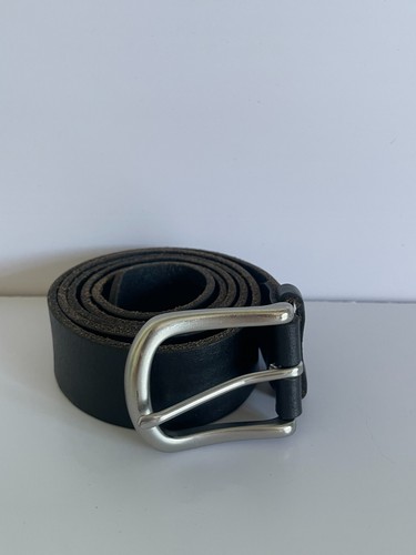 Black leather belt size - belt,