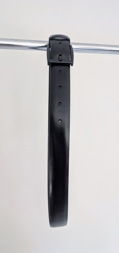 Men leather coated belt - leather,